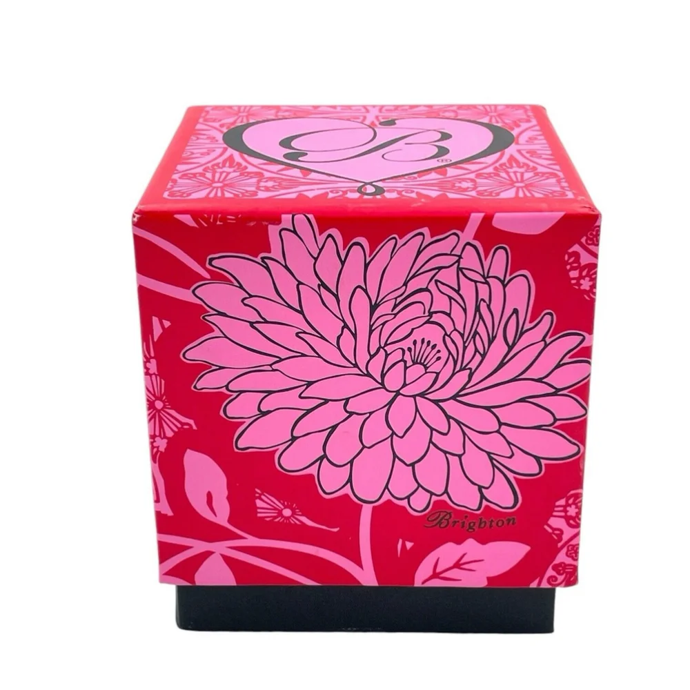 Brighton Hearts Cherry Blossom Candle and Decorative Box New Valentines Day READ